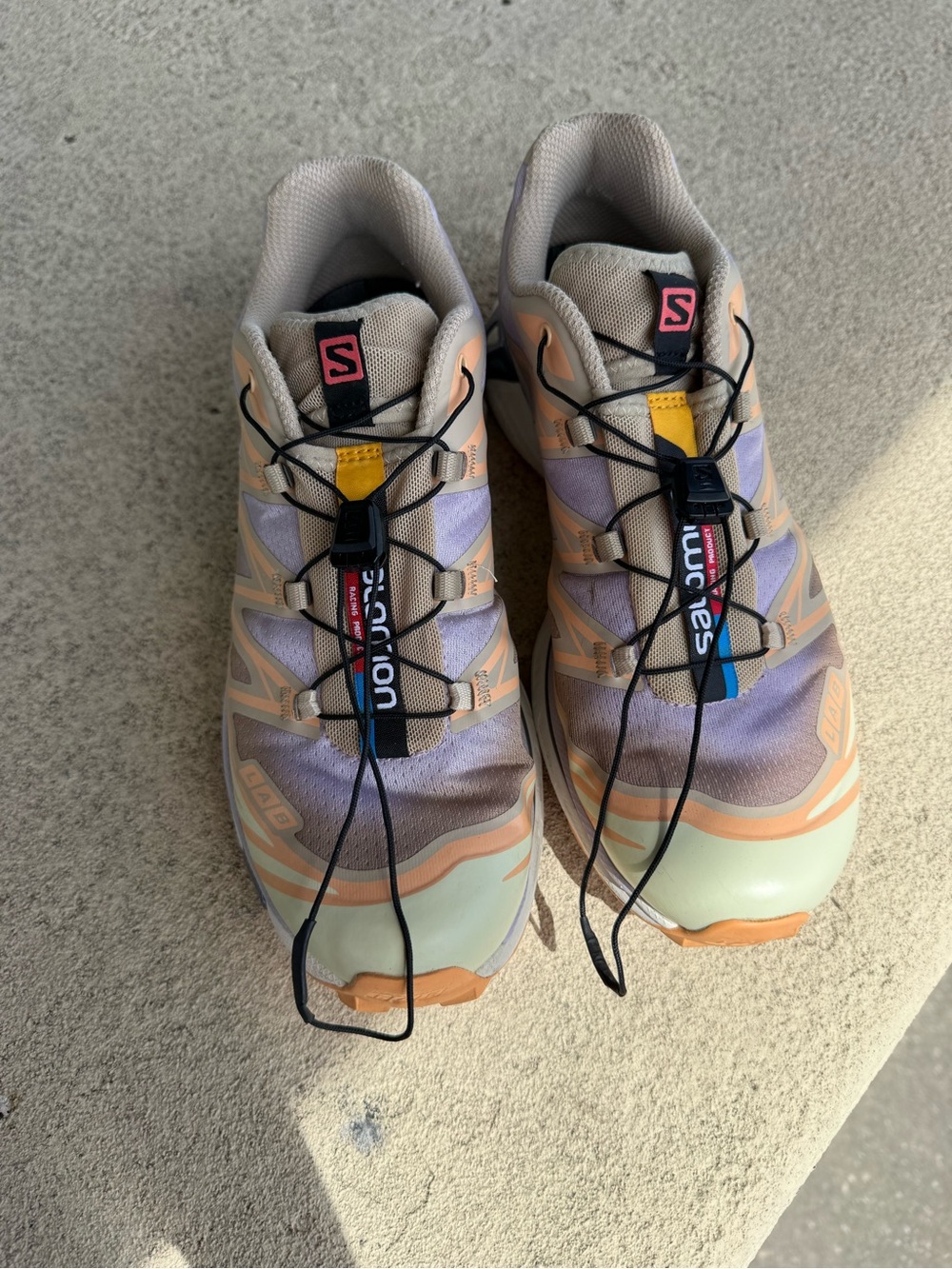 Salomon XT-6 Skyline 'Peach Quartz Orchid Petal' - Picture 9 of 10
